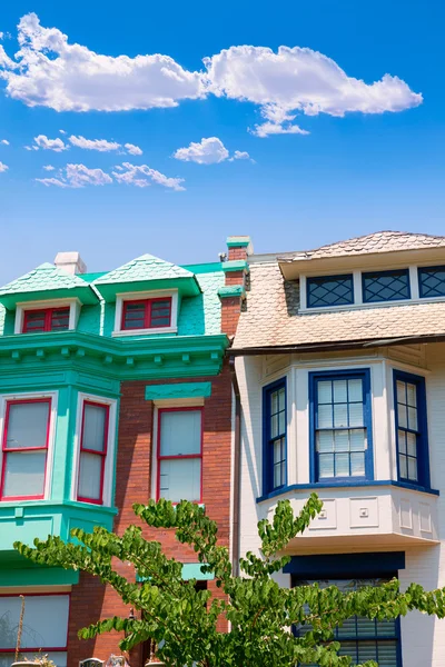 Georgetown historical district facades Washington — Stock Photo, Image