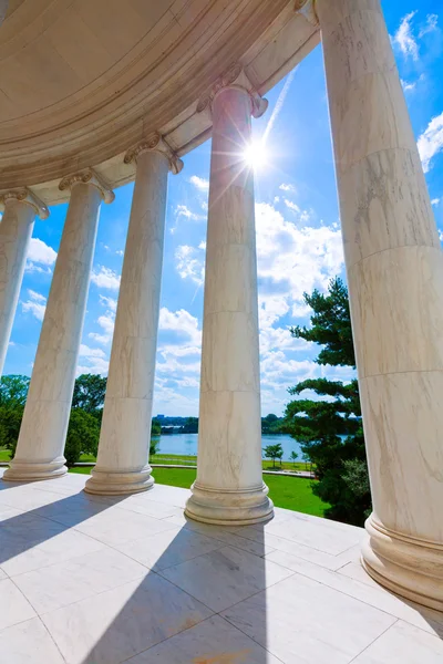 Thomas Jefferson memorial in Washington DC — Stock Photo, Image