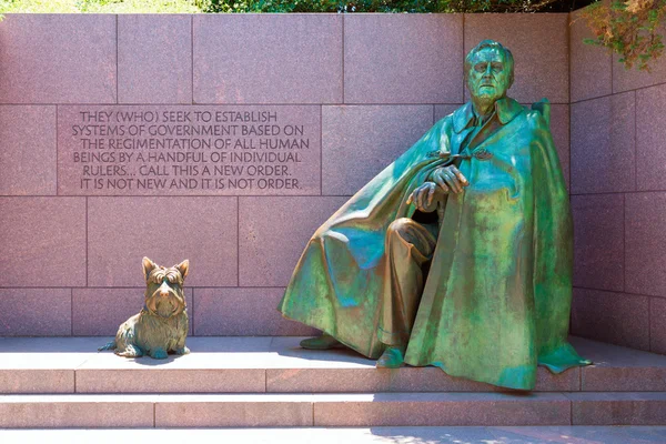 Franklin Delano Roosevelt Memorial Washington — Zdjęcie stockowe