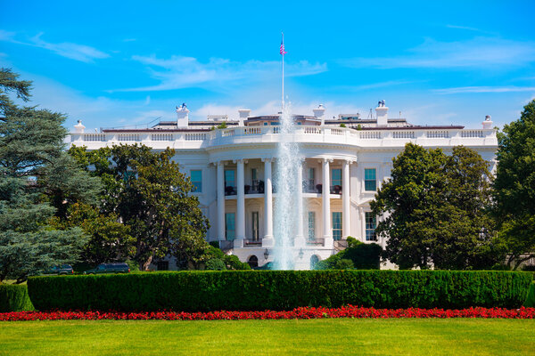 The White House in Washington DC USA