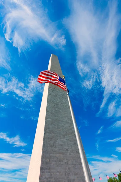 Washington Monument in District of Columbia DC — Stock Photo, Image