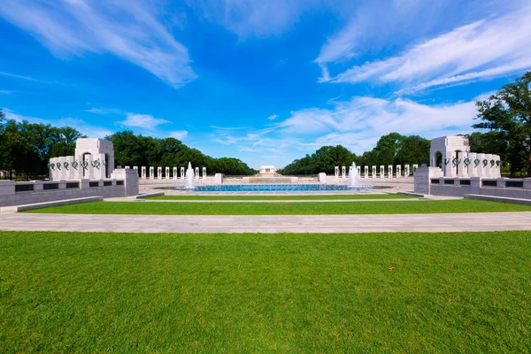 Monumento a la Segunda Guerra Mundial en Washington DC EE.UU. — Foto de Stock