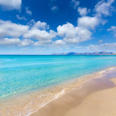 Alcudia defne Mayorka Beach'te Mallorca Can Picafort