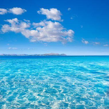 Alcudia defne Mayorka Beach'te Mallorca Can Picafort
