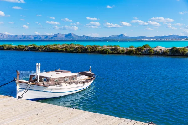 Platja de Muro Playa de Esperanza Bahía de Alcudia Mallorca — Foto de Stock