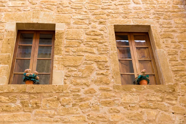 Alcudia gamla stan i Mallorca Mallorca-Balearerna — Stockfoto