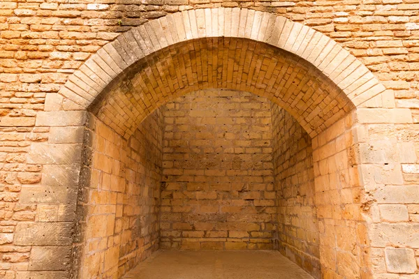 Alcudia Old Town fortress wall in Majorca Mallorca — Stock Photo, Image