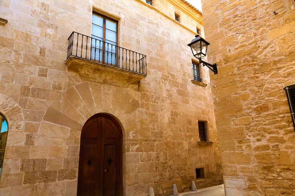 Alcudia Old Town in Majorca Mallorca Balearic — Stock Photo, Image