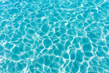 Tropikal deniz su doku yansımaları yaz paradise