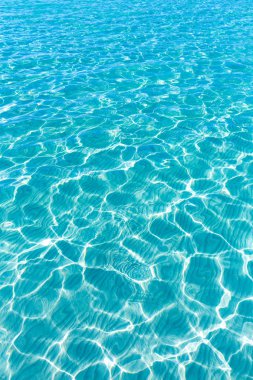Tropikal deniz su doku yansımaları yaz paradise