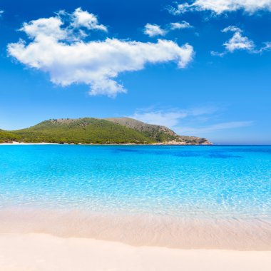 Mayorka Cala Agulla beach Capdepera Mallorca