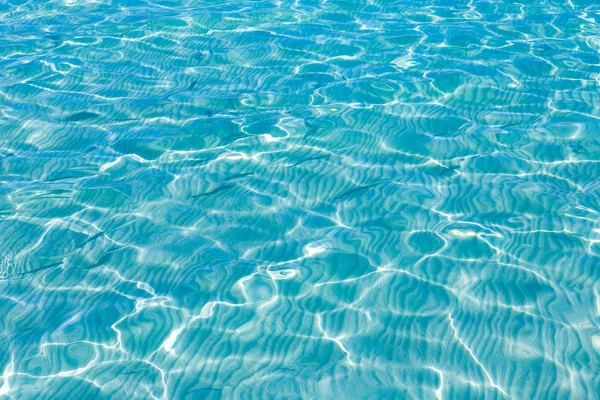 Tropical sea water texture reflections summer paradise — Stock Photo, Image