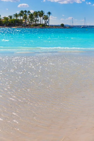 Playa Platja de Alcudia en Mallorca Mallorca — Foto de Stock