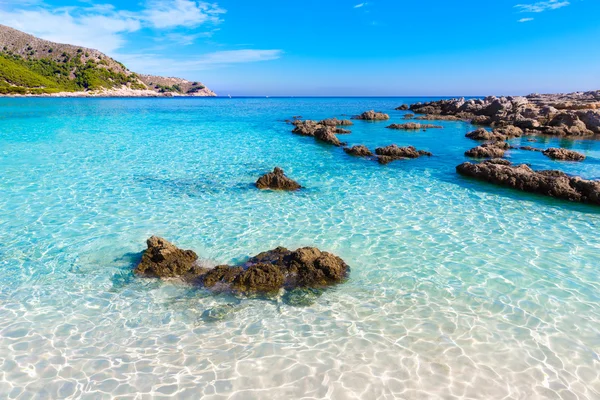 Mallorca Cala Agulla Strand in Capdepera Mallorca — Stockfoto