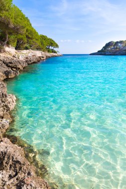 Mallorca Santanyi Beach'te Mayorka Cala Gran Dor 