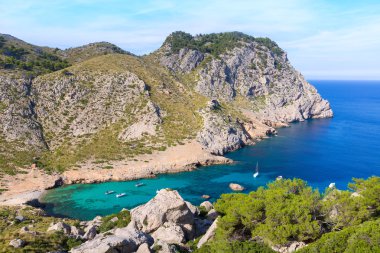 Mayorka Cala Figuera beach Formentor Mallorca