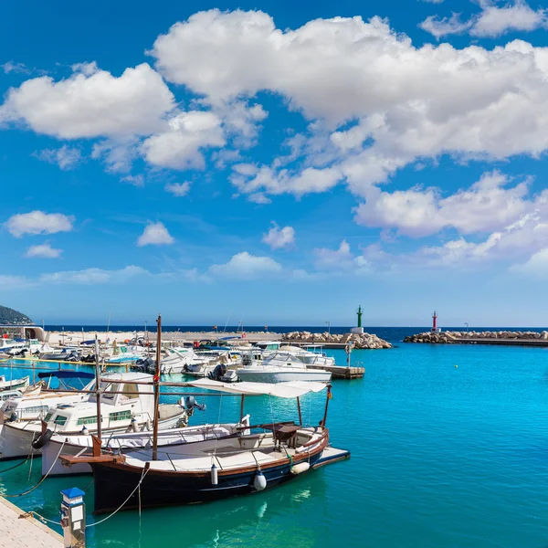 Mallorca Cala Bona marina Son Servera Majorca — Stockfoto