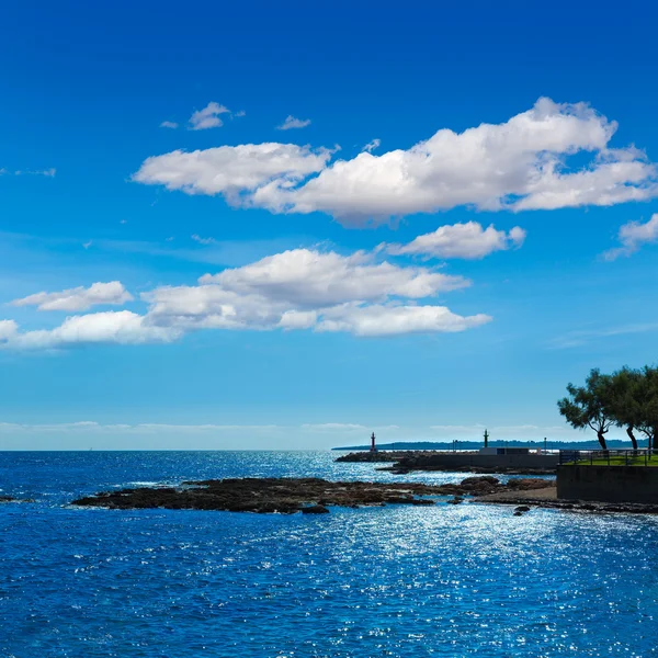 Mallorca Cala Bona pláž Son Servera Mallorca — Stock fotografie