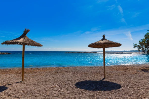 Mayorka Cala Bona beach Son Servera Mallorca — Stok fotoğraf