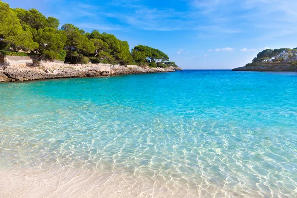 Majorka Cala Gran Dor beach w Mallorca Santanyi — Zdjęcie stockowe