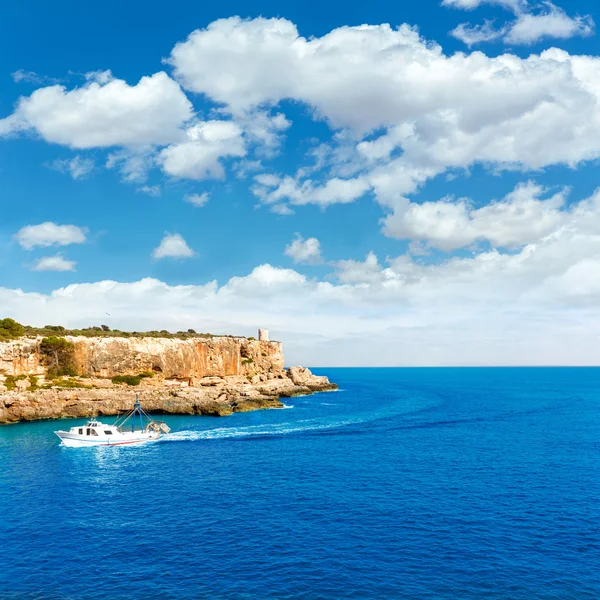 Majorka Cala Figuera w Santanyi Mallorca Baleary — Zdjęcie stockowe