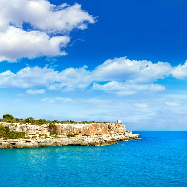 Maiorca Cala Figuera in Santanyi Maiorca Baleares — Fotografia de Stock