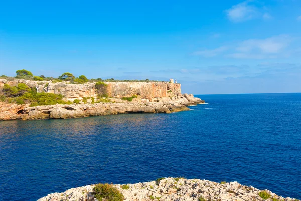 Majorka Cala Figuera w Santanyi Mallorca Baleary — Zdjęcie stockowe