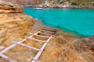 Mayorka Cala Figuera beach Formentor Mallorca
