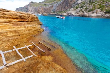 Mayorka Cala Figuera beach Formentor Mallorca
