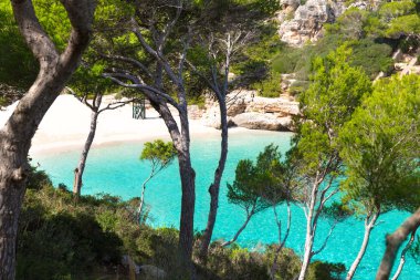 Mayorka Cala Llombards Santanyi plaj Mallorca