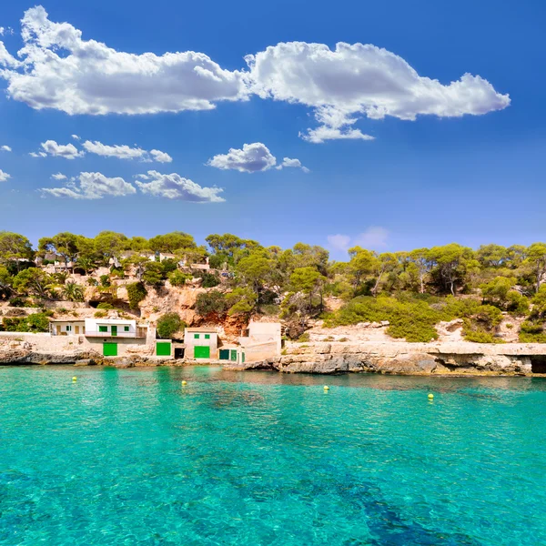 Mallorca Cala Llombards Santanyi pláž Mallorca — Stock fotografie