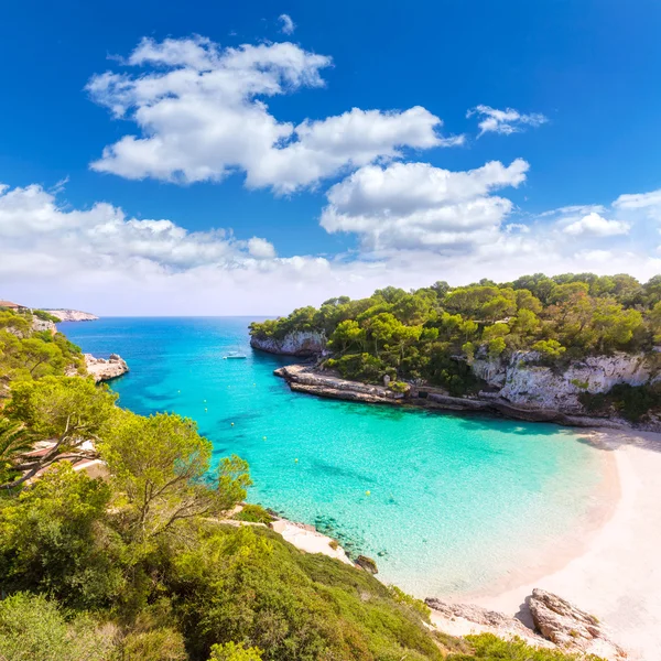 Maiorca Cala Llombards Spiaggia di Santanyi Maiorca — Foto Stock