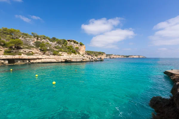 Mallorca Cala Llombards Santanyi pláž Mallorca — Stock fotografie