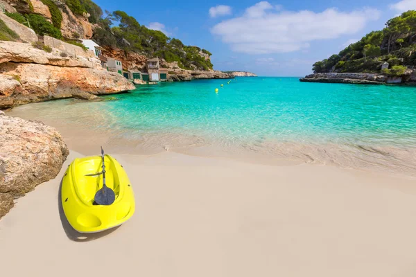 Mallorca Cala Llombards Playa Santanyi Mallorca —  Fotos de Stock