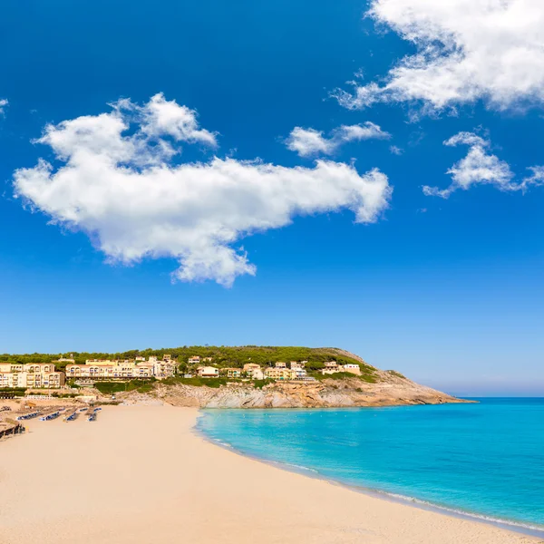 Mallorca Balear Mayorka Cala Mesquida beach — Stok fotoğraf