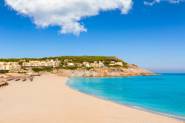 Maiorca Cala Praia da Mesquida em Maiorca Baleares — Fotografia de Stock