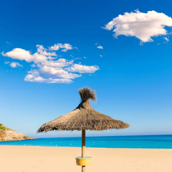 Mallorca Cala Mesquida playa en Mallorca Baleares — Foto de Stock