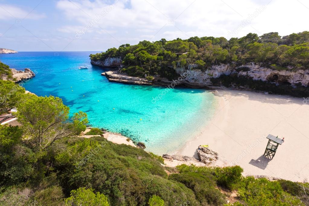Majorca Cala Llombards Santanyi beach Mallorca — Stock Photo