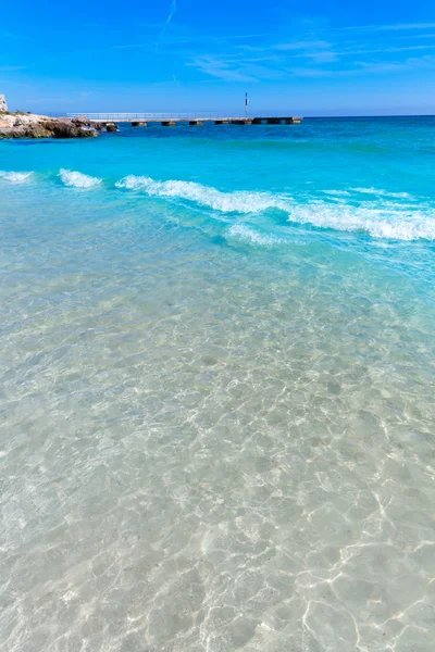 Mayorka Cala Millor beach Son Servera Mallorca — Stok fotoğraf