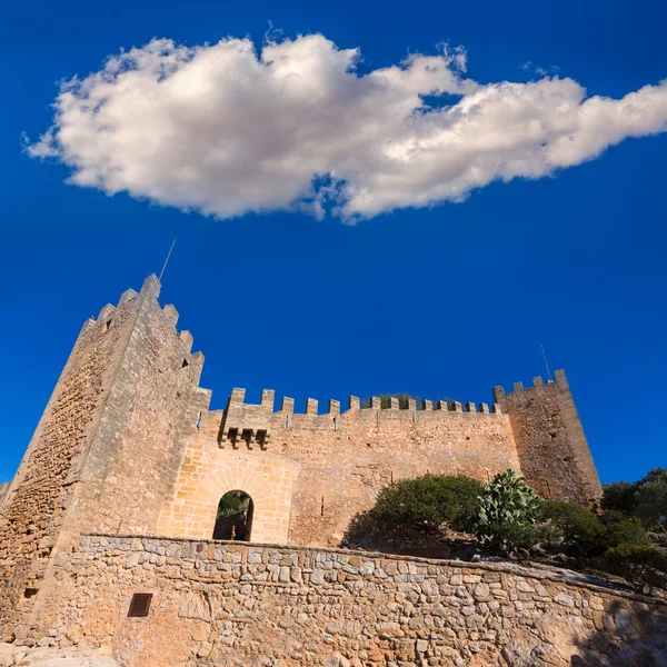 Mallorca capdepera castle castell auf mallorca — Stockfoto