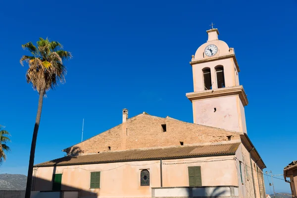 Mallorca Capdepera Sant Bertomeu kostel — Stock fotografie