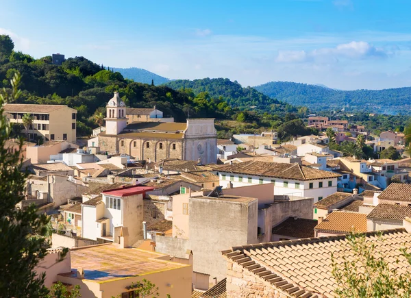 Maiorca Capdepera aldeia em Maiorca Baleares — Fotografia de Stock