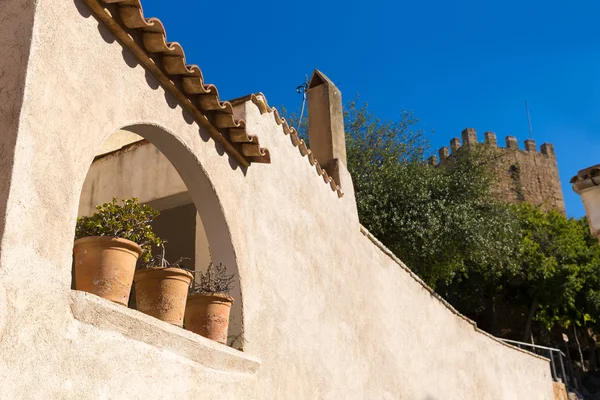 Mallorca Capdepera byn på Mallorca-Balearerna — Stockfoto