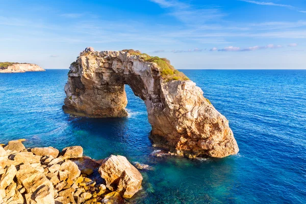 Mallorca es Pontas på Santanyi på Mallorca Balearic – stockfoto