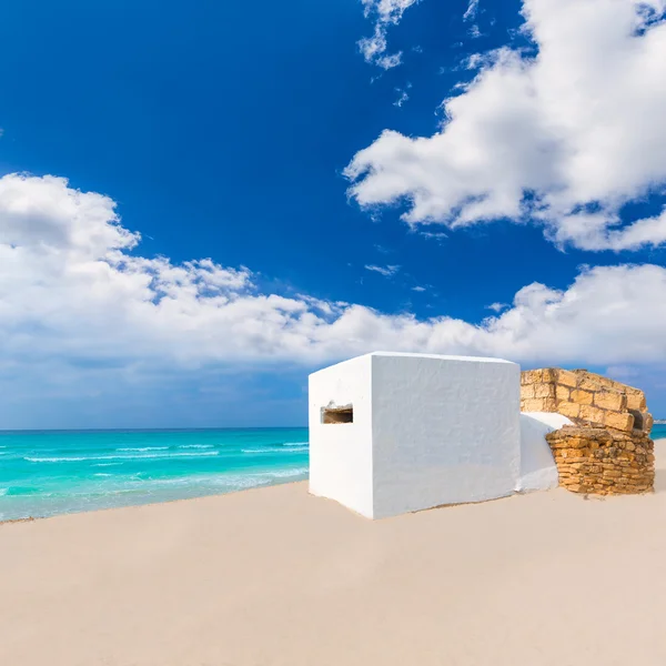 Maiorca Es Trenc ses Spiaggia di Arenes alle Baleari — Foto Stock