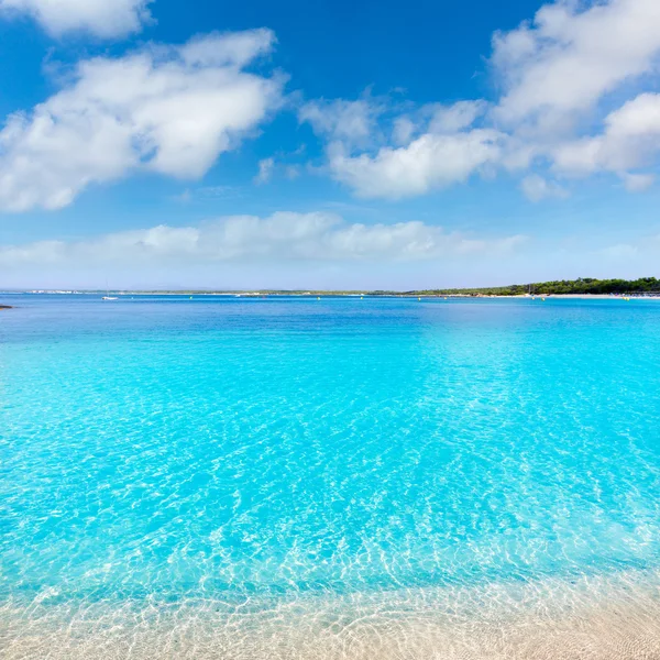 Spiaggia di Maiorca Marques Es Trenc Estany Estanque — Foto Stock