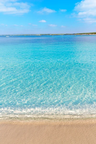 Mallorca Marques beach Es Trenc Estany Estanque — Stock Photo, Image