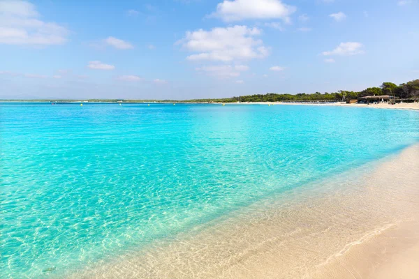 Mallorca marques strand es trenc estany estanque — Stockfoto