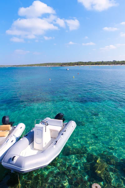 Spiaggia di Maiorca Marques Es Trenc Estany Estanque — Foto Stock