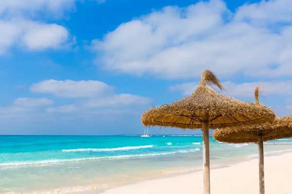 Mallorca Es Trenc ses Arenes beach i Balearerna — Stockfoto